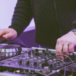 Foto d'archivio dj set