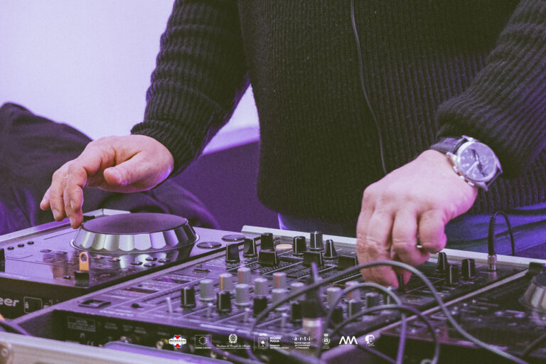 Foto d'archivio dj set