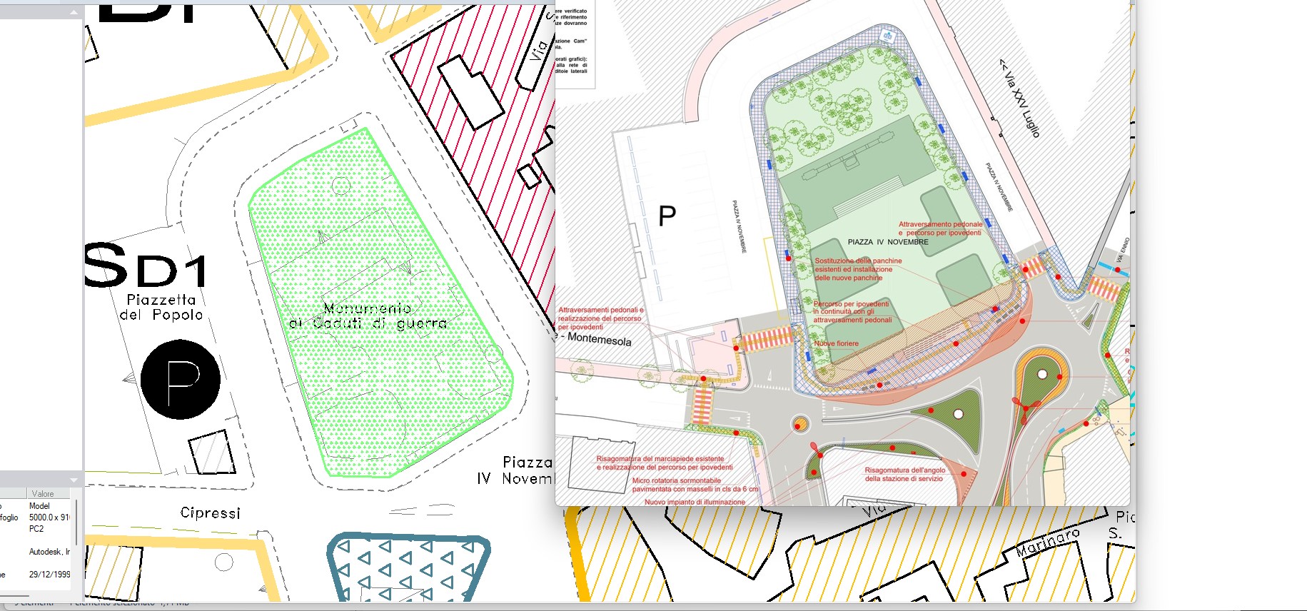 progetto e PRG