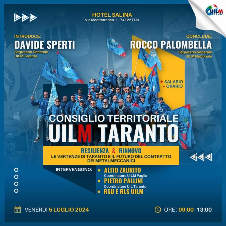Uilm Consiglio 5 luglio