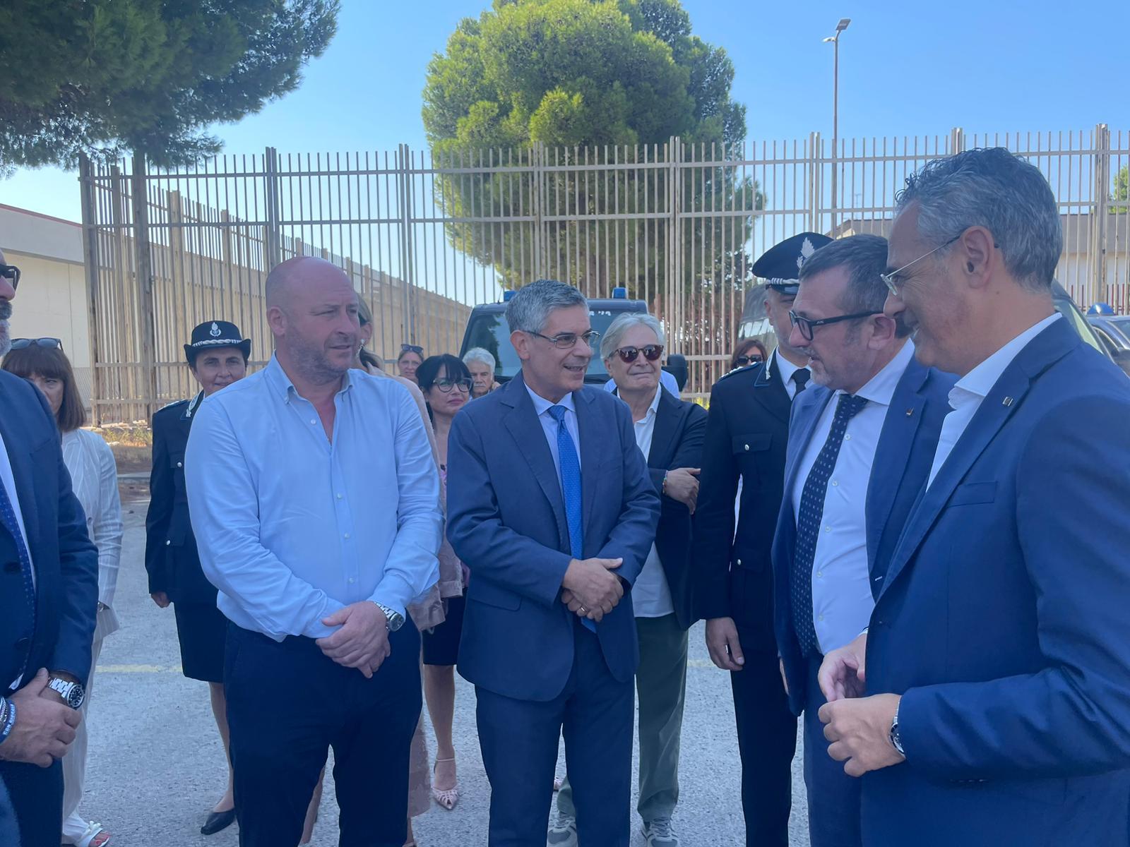 visita al carcere di bari