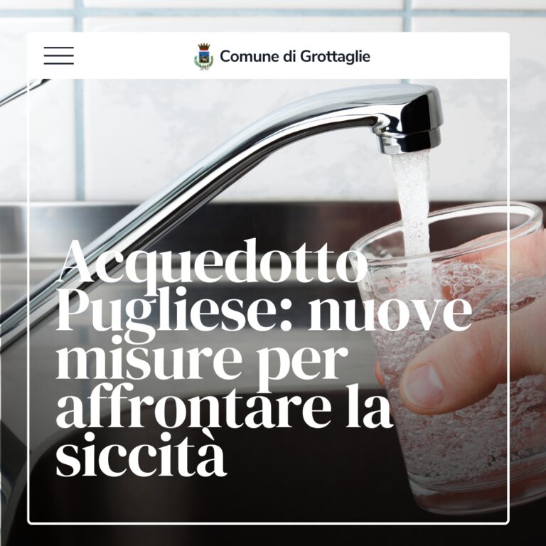 EMERGENZA IDRICA