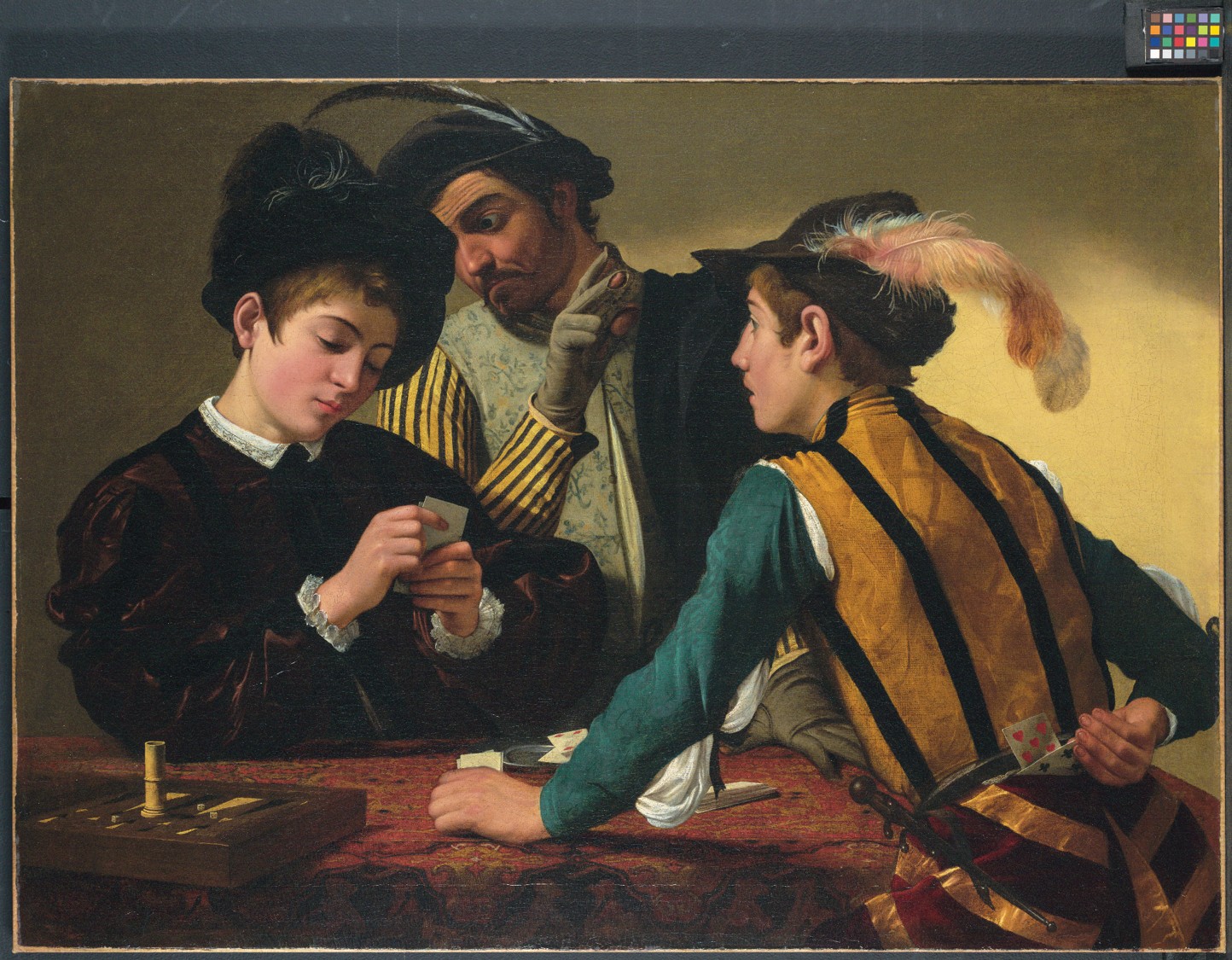 Caravaggio (Michelangelo Merisi) I Bari 1595 c.a. olio su tela; 94,2x130,9 cm Kimbell Art Museum, Fort Worth (USA) Crediti: Kimbell Art Museum, Fort Worth, Texas