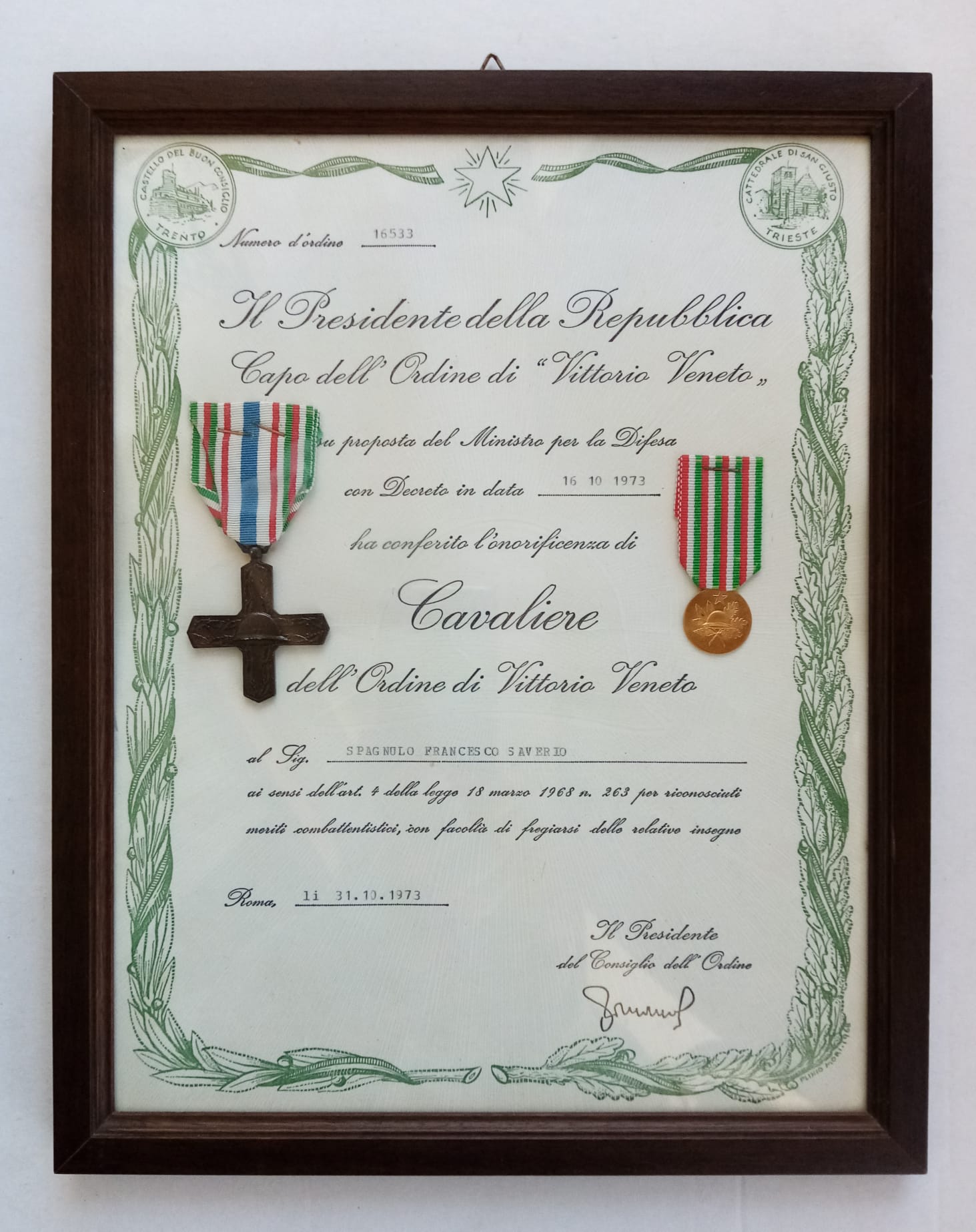 SPAGNULO VITTORIO VENETO