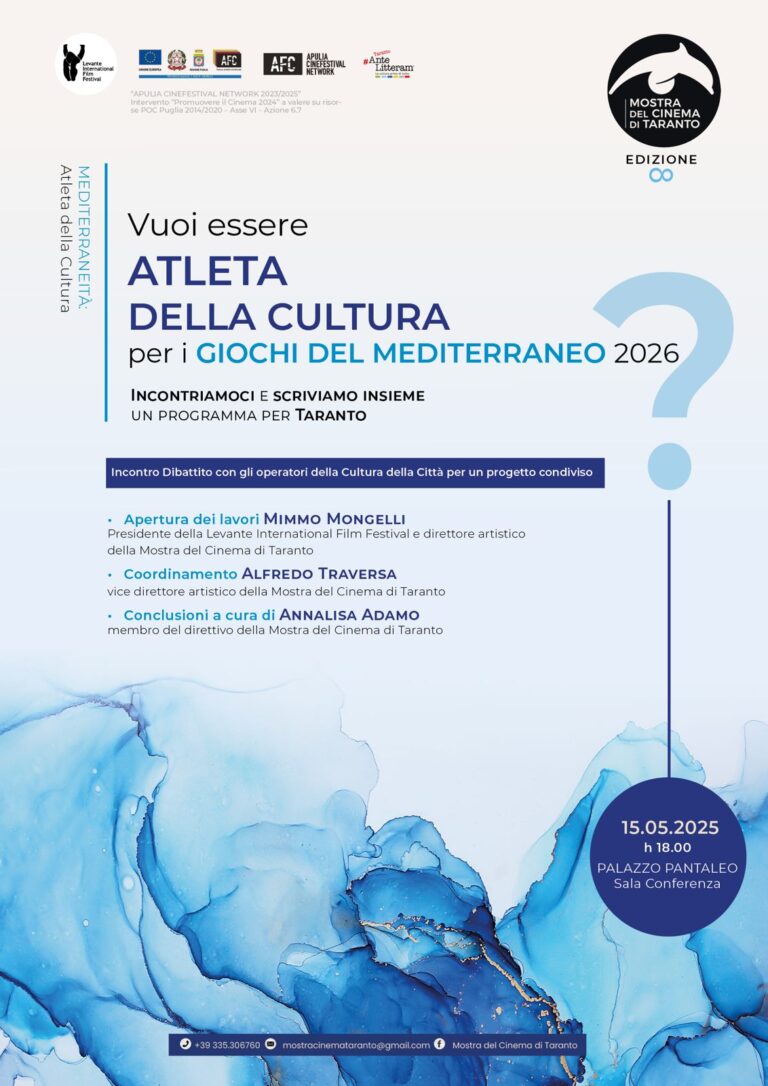 Locandina evento Mostra Cinema Taranto