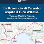 Mappa Giro dItalia Provincia di Taranto