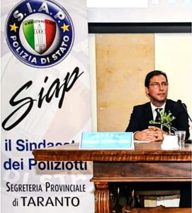 ANTONAZZO PASQUALE ELOGO SINDACATO SIAP