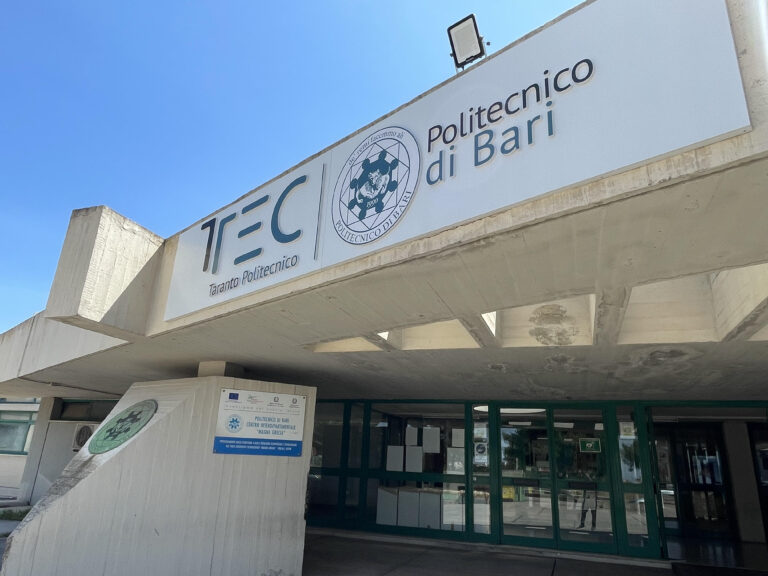 la sede di Paolo VI Taranto del Politecnico di Bari