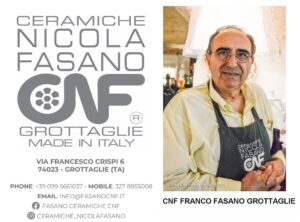 FRANCO FASANO SUL TETTO DEL MONDO: AL MAESTRO FIGULO E DECANO DI GROTTAGLIE IL PREMIO INTERNAZIONALE MANIBUS 2026″.