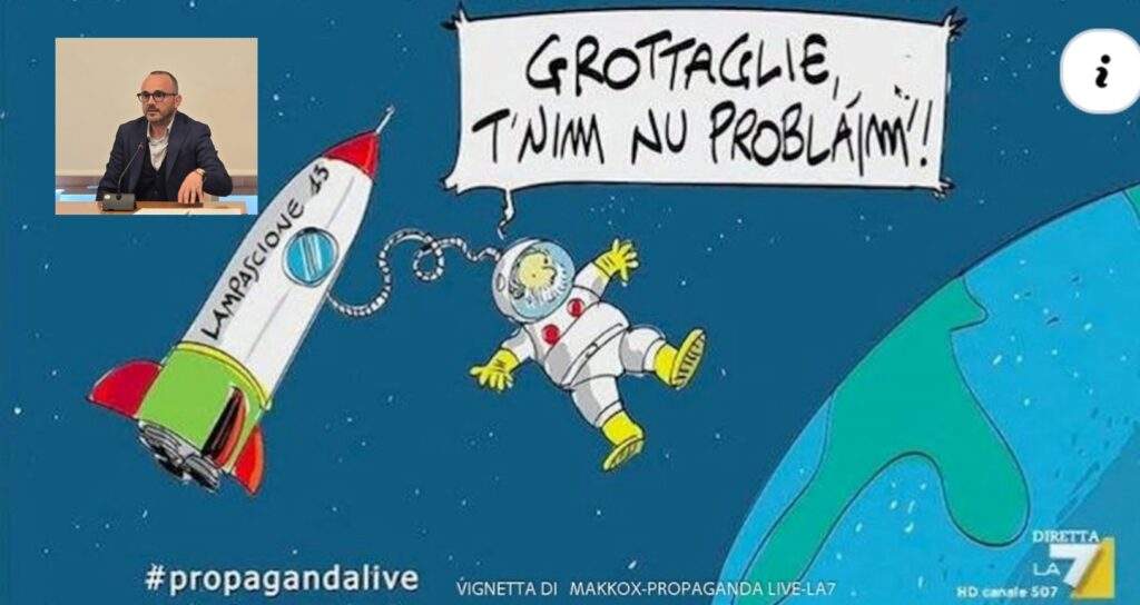 DALO E VIGNETTA DI PROPAGANDA LIVE