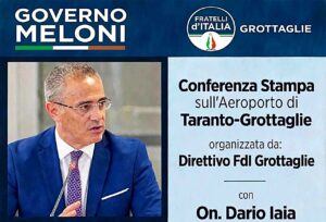iaia aeroporto con stampa 3 ottobre